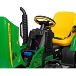 Peg Perego John Deere RC Tractor 12V Bērnu elektro traktors IGOR0117