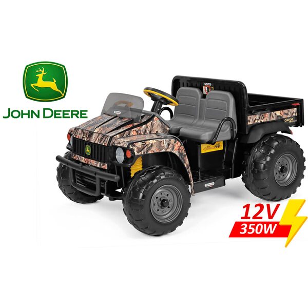 Peg Perego John Deere Gator Camo 12V Bērnu elektro traktors IGOD0118