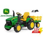 Peg Perego John Deere RC Tractor 12V Bērnu elektro traktors IGOR0117