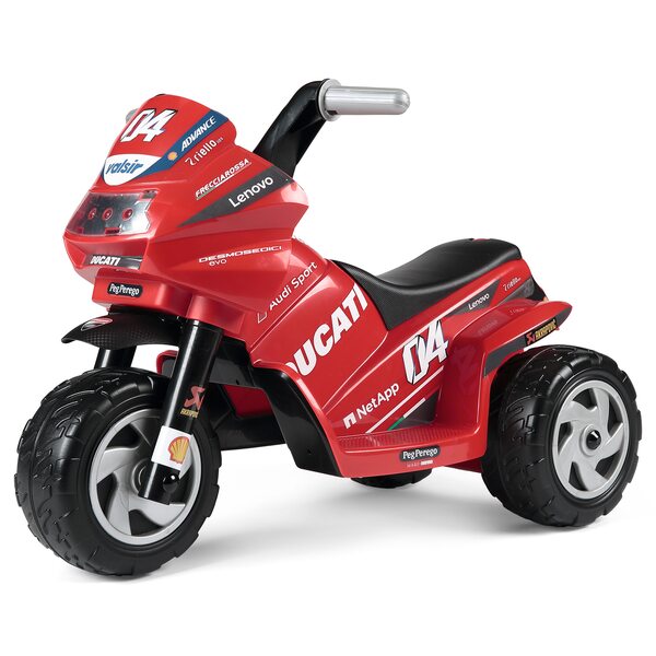 Peg Perego Ducati Mini Evo 6V Elektriskais motocikls bērniem IGMD0007
