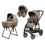 Peg Perego Veloce TC (Town and Country) Modular Lounge Pine Bark Rati 3 vienā