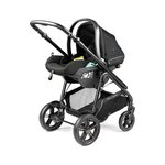 Peg Perego Veloce TC (Town and Country) Modular Lounge True Black Rati 3 vienā