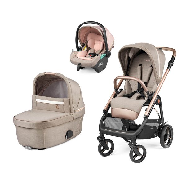 Peg Perego Veloce TC (Town and Country) Brio Lounge Modular Mon Amour Rati 3 vienā