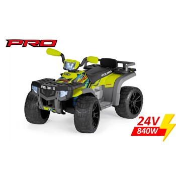 Peg Perego Polaris SPORTSMAN PRO Citrus 24V Детский электро квадроцикл IGOD0603