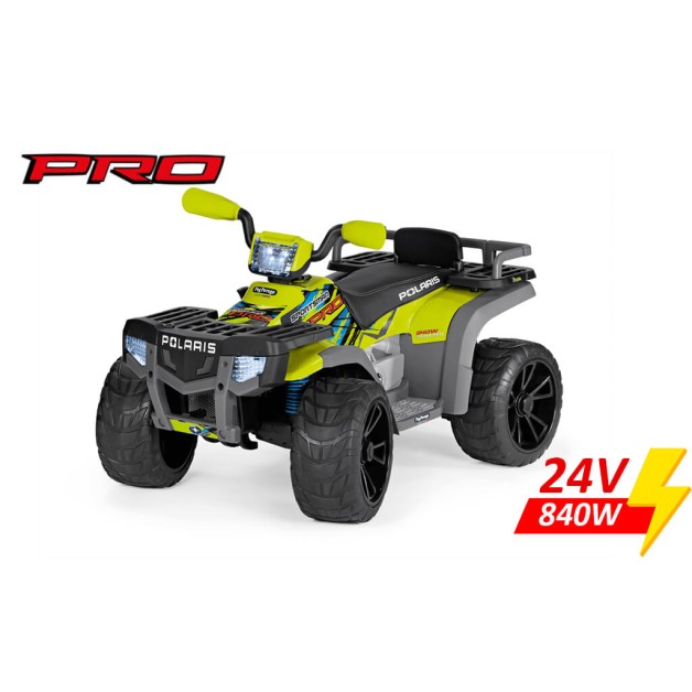 Peg Perego Polaris SPORTSMAN PRO Citrus 24V Детский электро квадроцикл IGOD0603