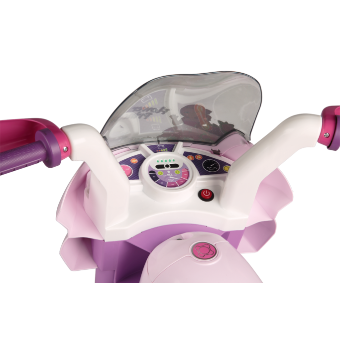 Peg Perego Flower Princess 6V Электрический мотоцикл для детей IGED0923