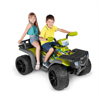 Peg Perego Polaris SPORTSMAN PRO Citrus 24V Детский электро квадроцикл IGOD0603