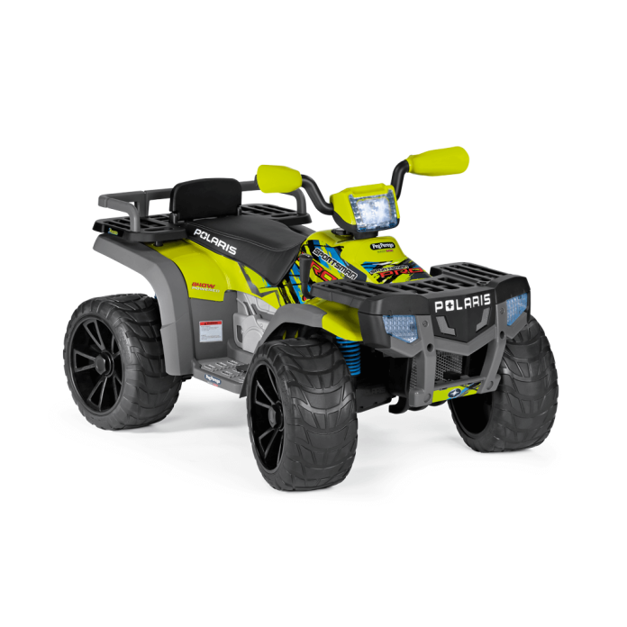 Peg Perego Polaris SPORTSMAN PRO Citrus 24V Детский электро квадроцикл IGOD0603