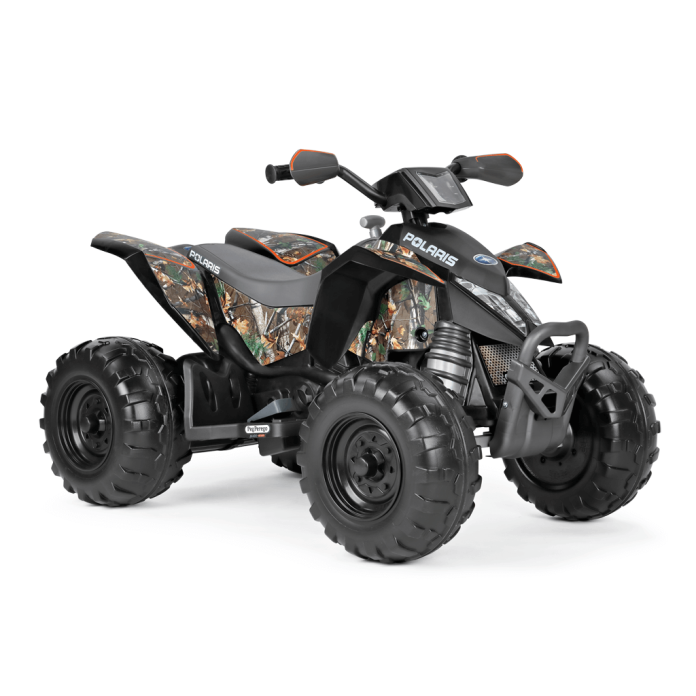 Peg Perego Polaris Outlaw Camo 330W 12V Детский электро квадроцикл IGOR0116
