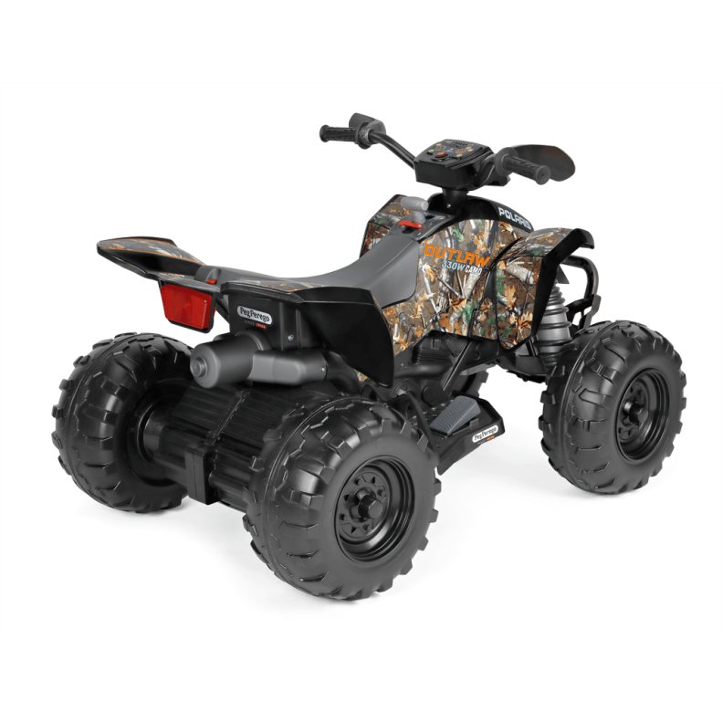 Peg Perego Polaris Outlaw Camo 330W 12V Детский электро квадроцикл IGOR0116