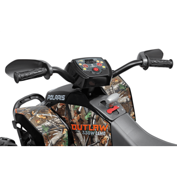 Peg Perego Polaris Outlaw Camo 330W 12V Bērnu elektro kvadracikls IGOR0116