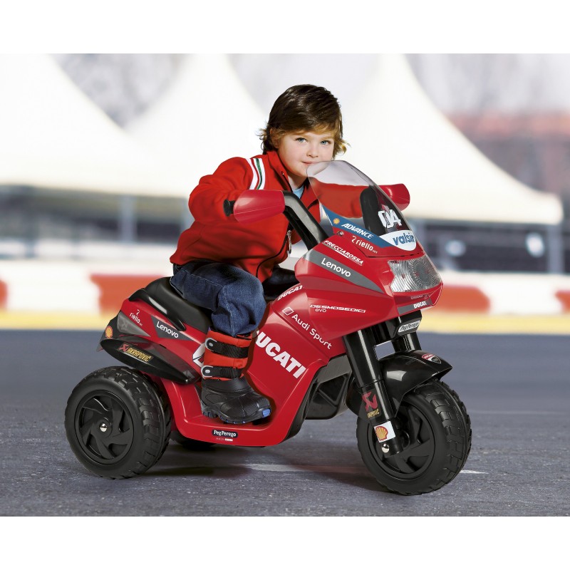 Peg Perego Ducati Desmosedici EVO 6V Электрический мотоцикл для детей IGED0922