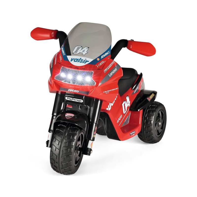 Peg Perego Ducati Desmosedici EVO 6V Электрический мотоцикл для детей IGED0922