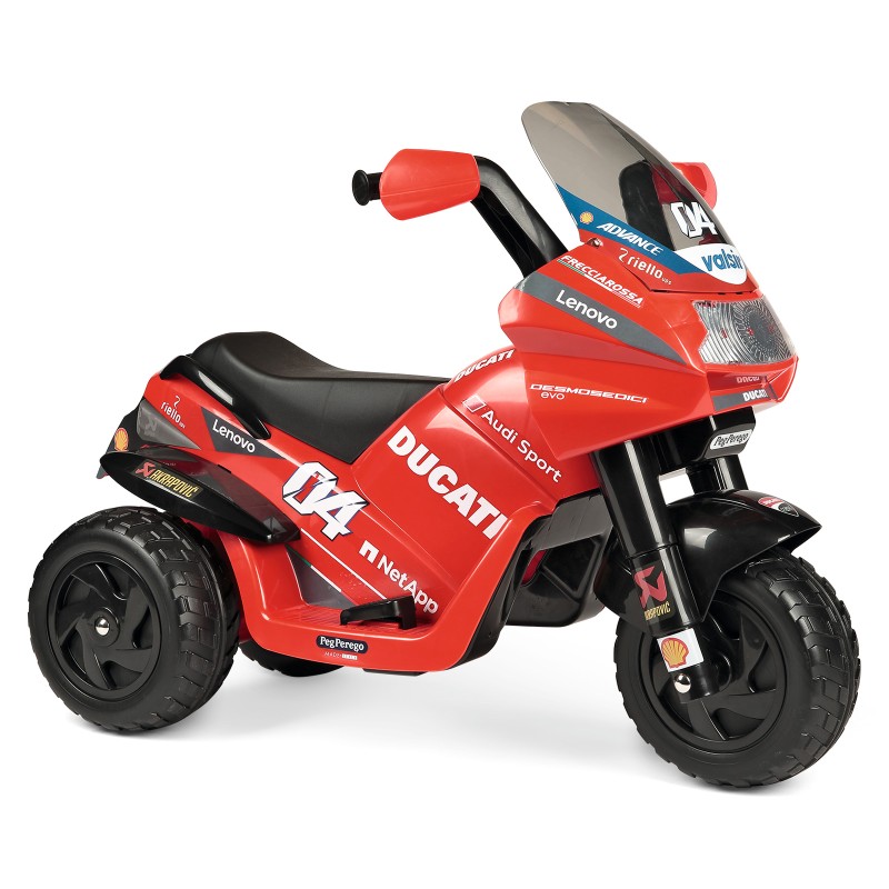 Peg Perego Ducati Desmosedici EVO 6V Электрический мотоцикл для детей IGED0922