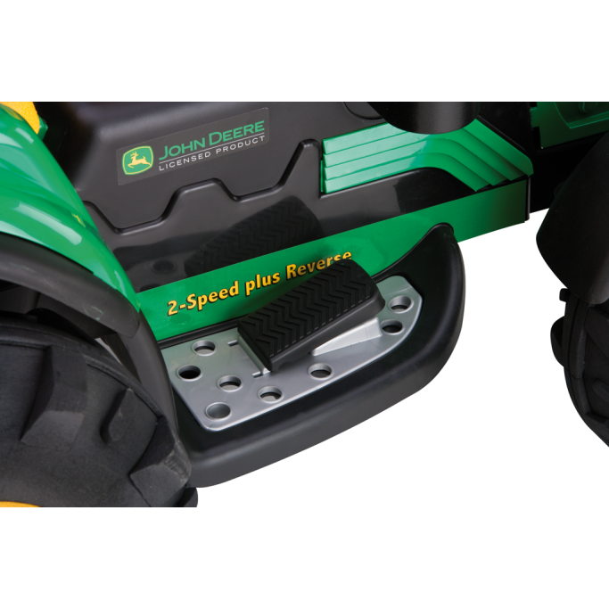 Peg Perego John Deere Ground Force with trailer 12V Детский электро трактор IGOR0047