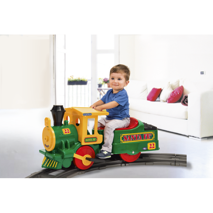 Peg Perego Santa Fe Train 6V Детский электро поезд IGED1071