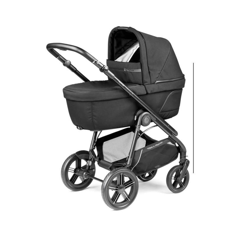 Peg Perego Veloce TC (Town and Country) Modular Lounge True Black Коляска 3 в 1