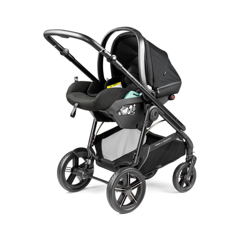 Peg Perego Veloce TC (Town and Country) Modular Lounge True Black Коляска 3 в 1